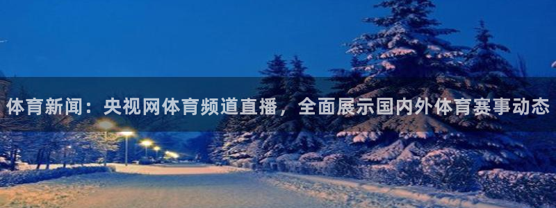 体育新闻：央视网体育频道直播，全面展示国内外体育赛事动态